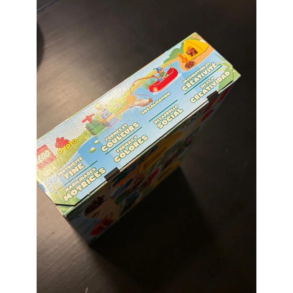 LEGO Duplo Fishing Trip 5654 Camping Canoe Bear Figures Preschool Toy New Sealed